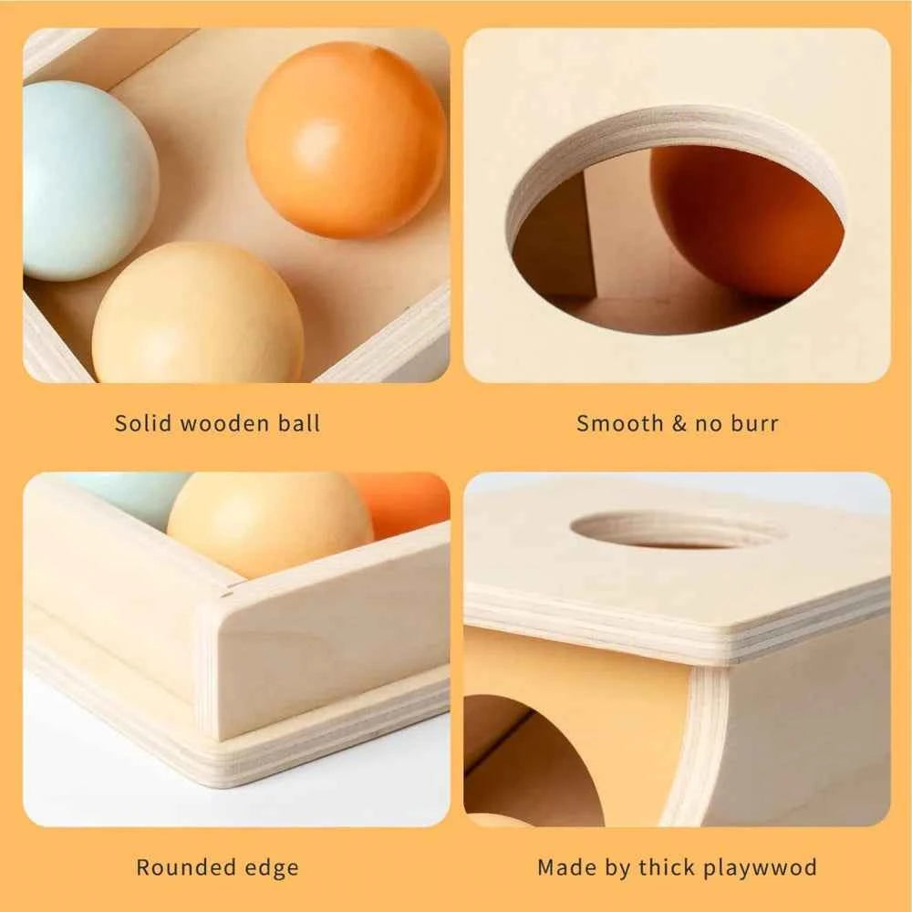 Tamburo Montessori con Sfere in Legno