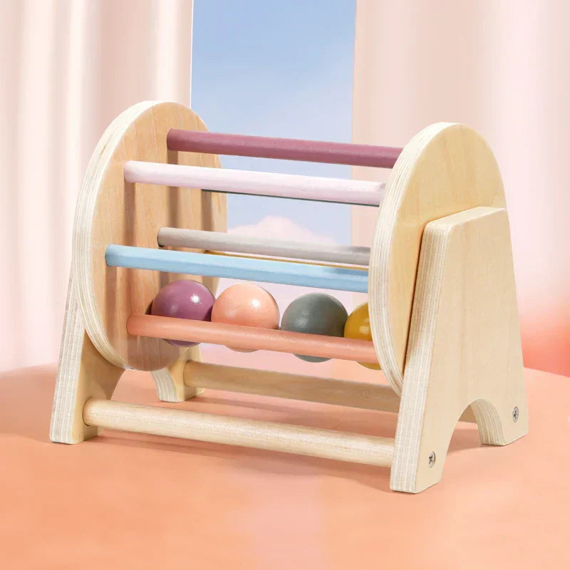 Tamburo Rotante Montessori in Legno