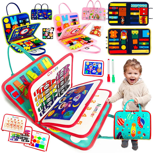 Montessori Busy Board-0