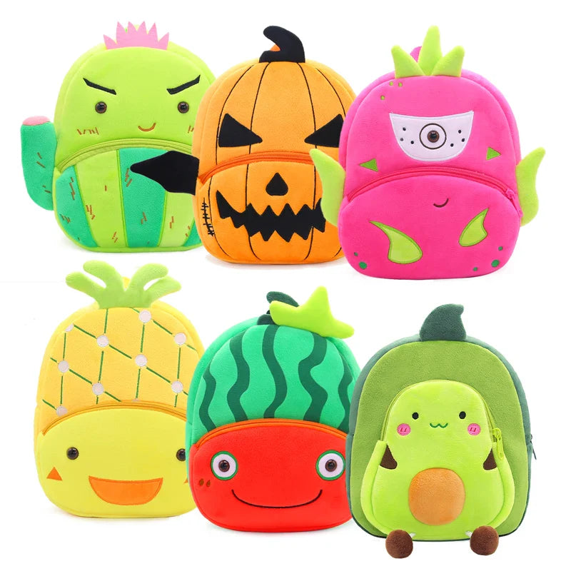 Zaino Morbido Frutta per Bambini